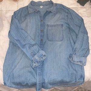 Jean Button Up